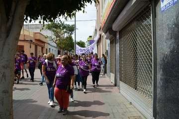 Marcha de escolares por la igualdad en Telde (Foto TA)